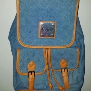 Denim GUESS Backpack